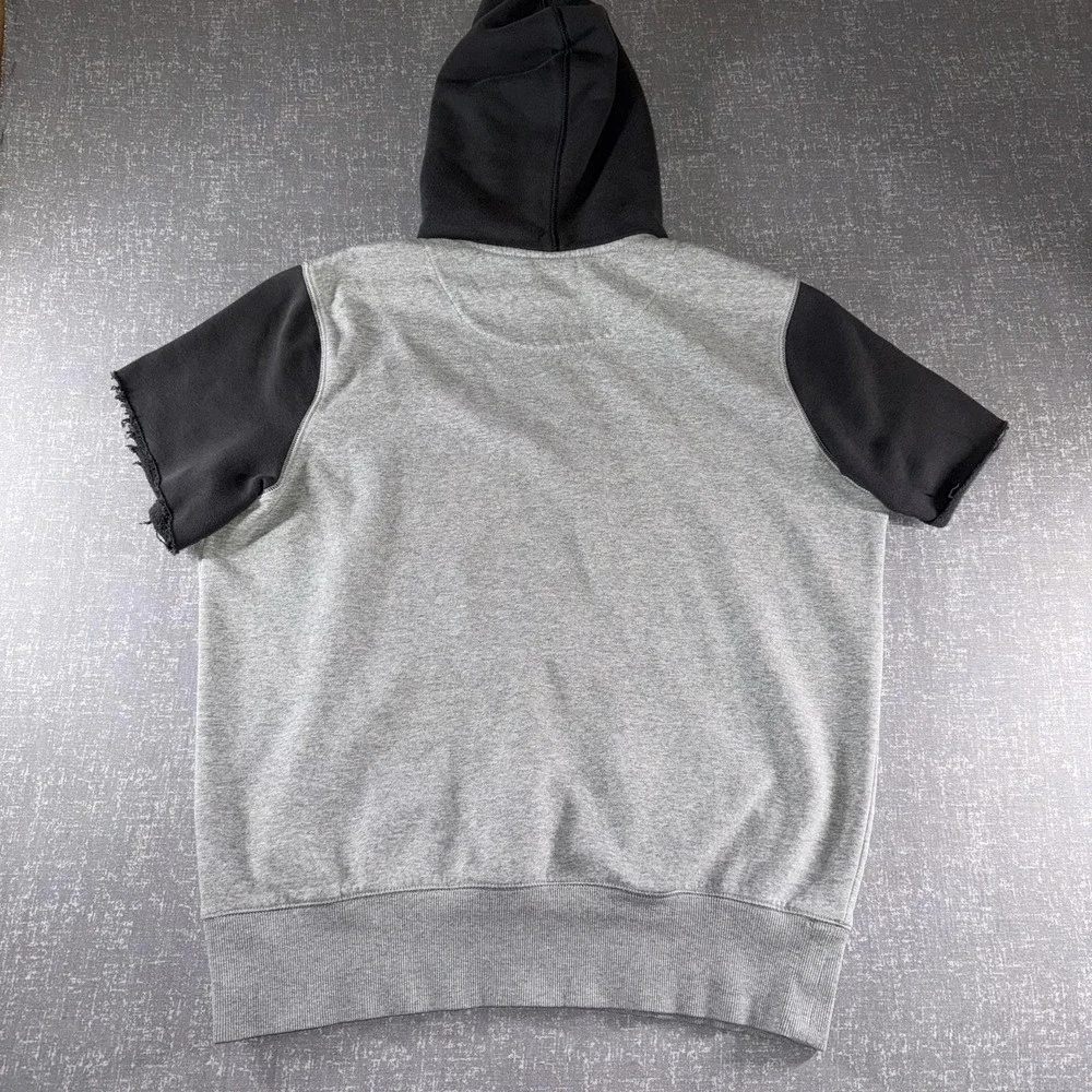 USC Trojans Hoodie Sweatshirt Mens XL Gray NCAA Football Nike Short Sleeve